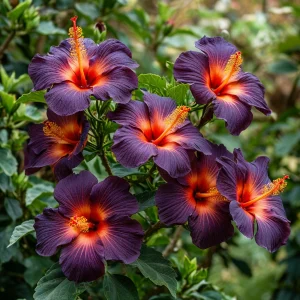 Гибискус Вивида Флэр купить по цене от 279р. в интернет-магазине «Посадика» с доставкой почтой в в Нарткалае и по всей России – [изображение №1].